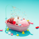 Ice cream float...get it? Because it’s ice cream in a bathtub so it...nevermind.
